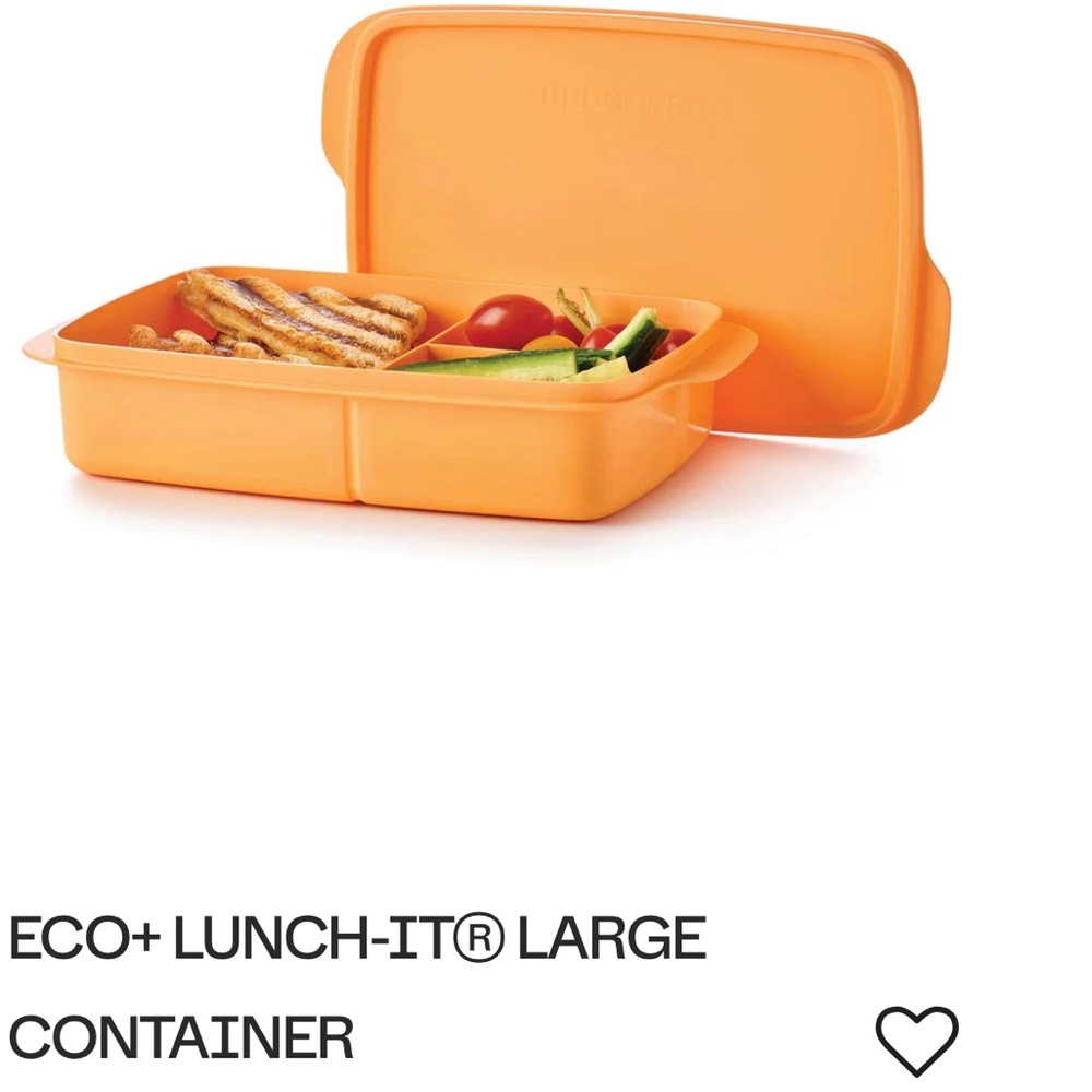 Tupperware ECO+ LUNCH-IT® LARGE CONTAINER (set of 2)